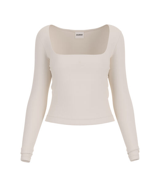 Francie long sleeve knit top