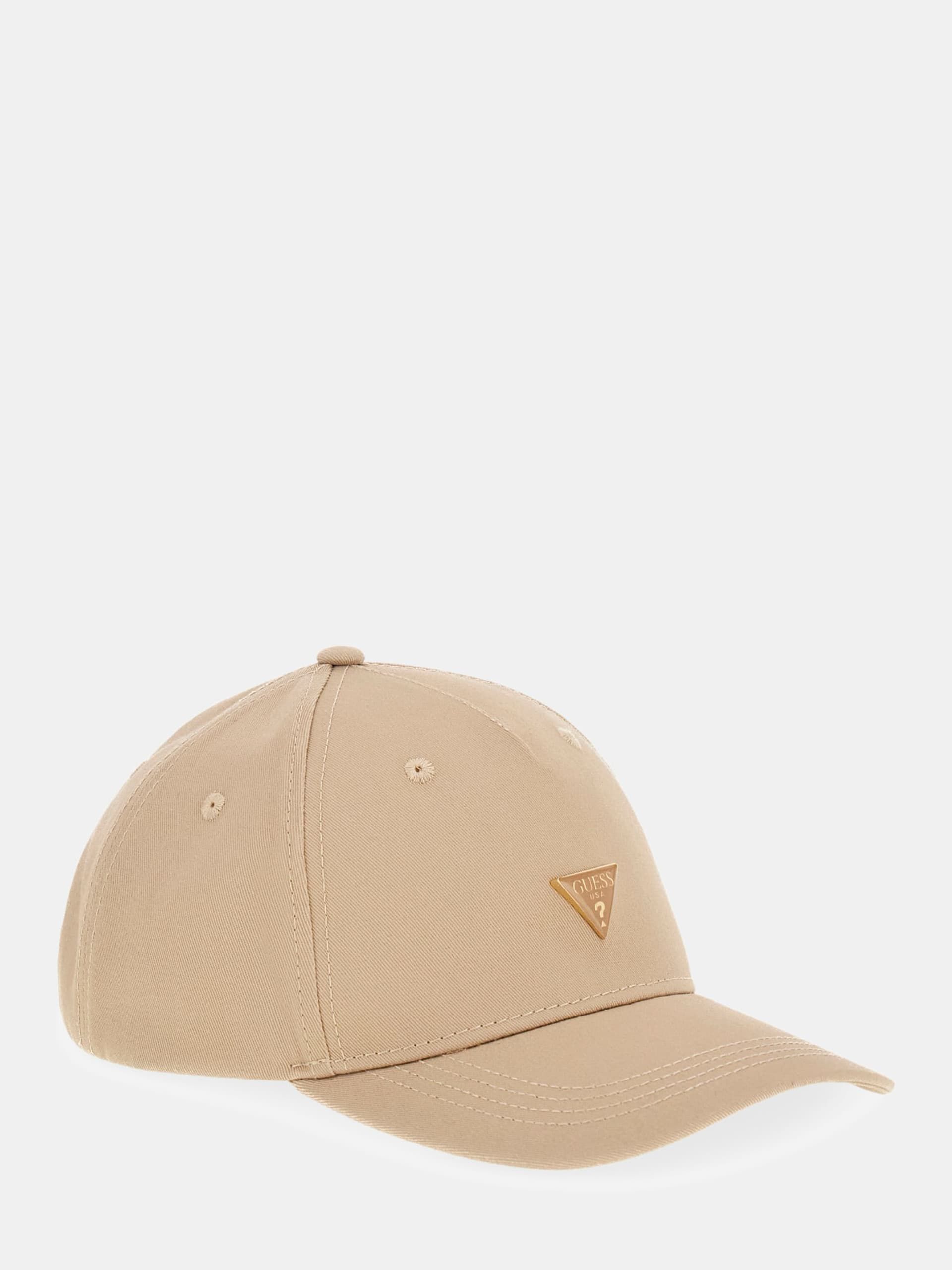 Shop GUESS Logo baseball cap, Beige | GUESS EGY