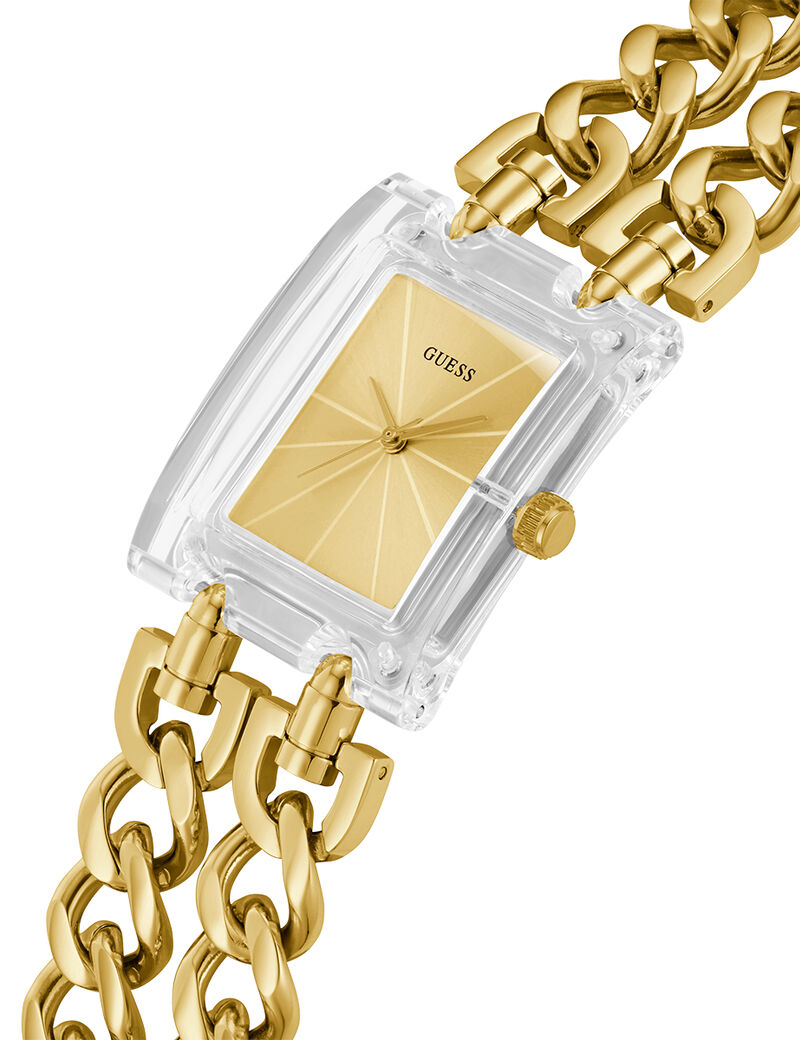 Ladies Gold Tone Analog Watch