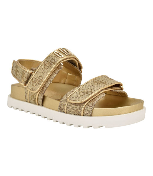 Fadison logo strap sandals