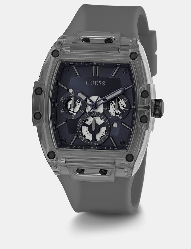 Silicone multi-function watch