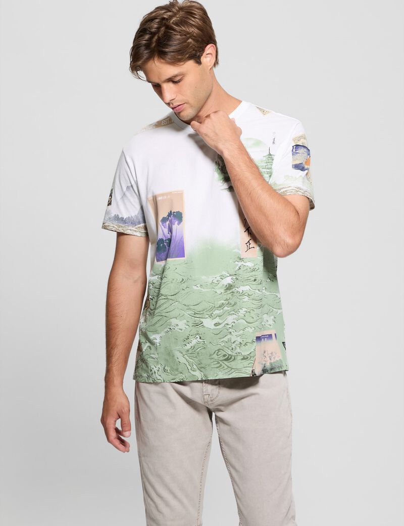 All over printed T-shirt