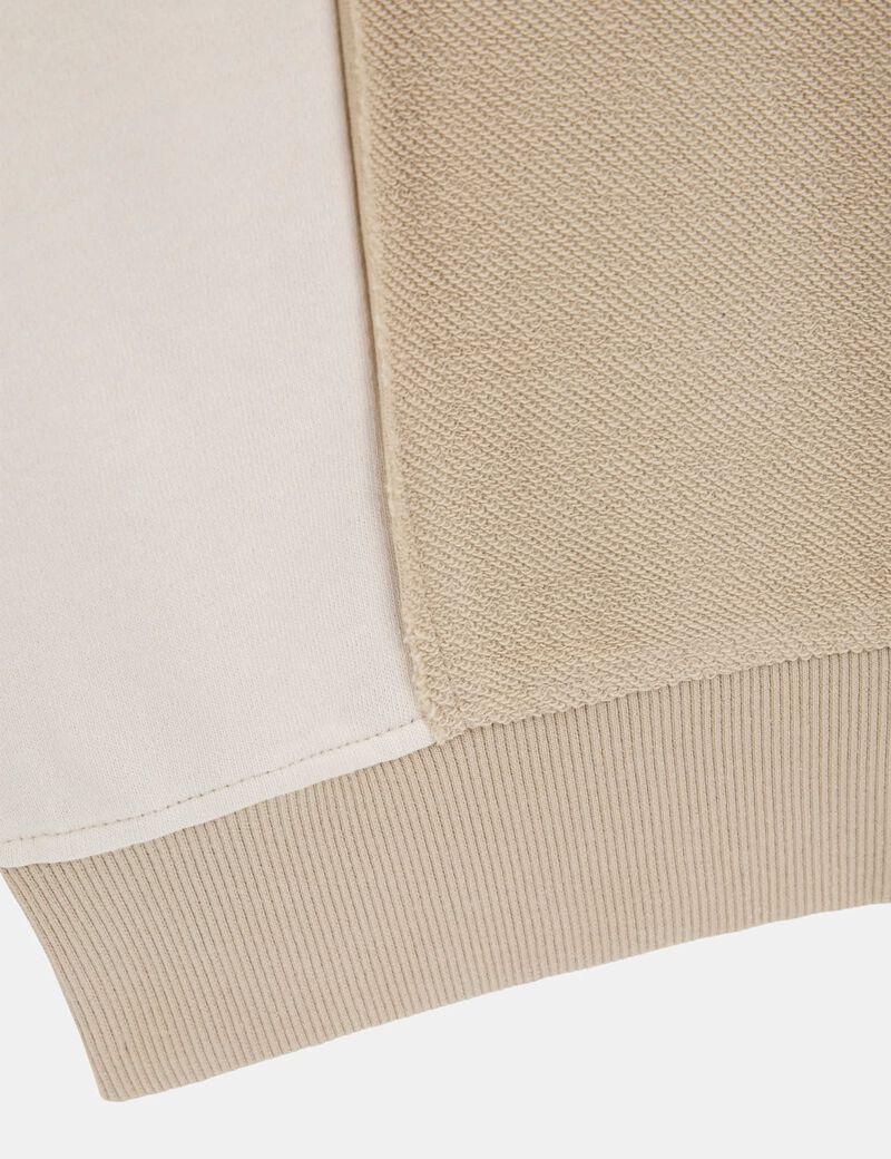 Color block sweatshirt