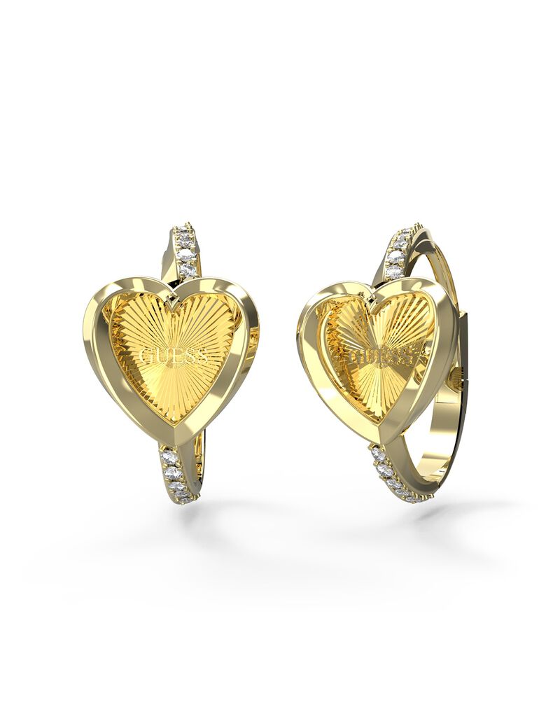 15MM HEART MINI HOOPS