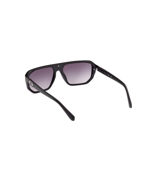 Injected Sun Glasses M Matte Black Gradient Smoke