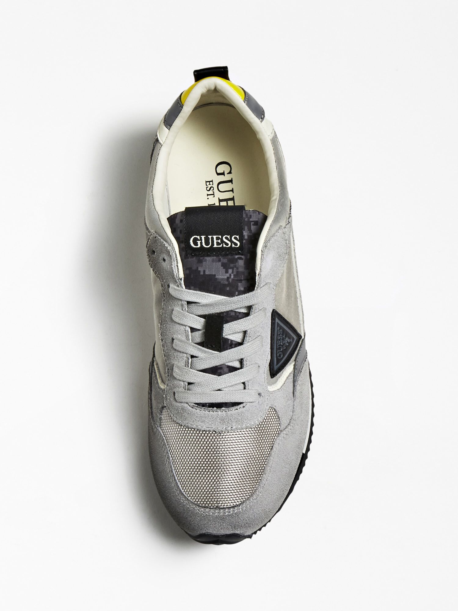 Shop GUESS Online Treviso Leather Blend Running Shoe