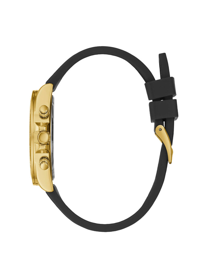 Black And Gold Chrograph Watch