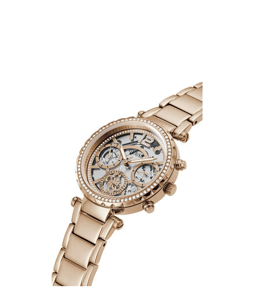 Rose Gold Multifunction Watch