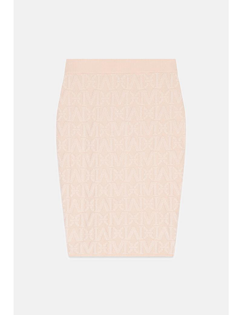 guess marciano monogram skirt
