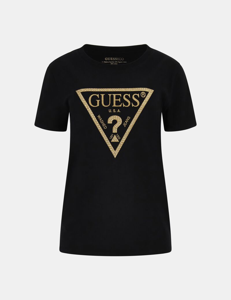 Triangle Logo Stretch T-Shirt