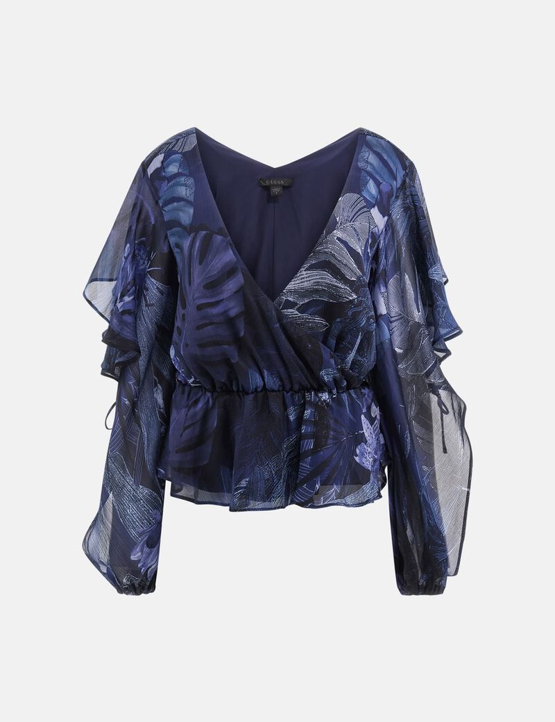 All over print blouse