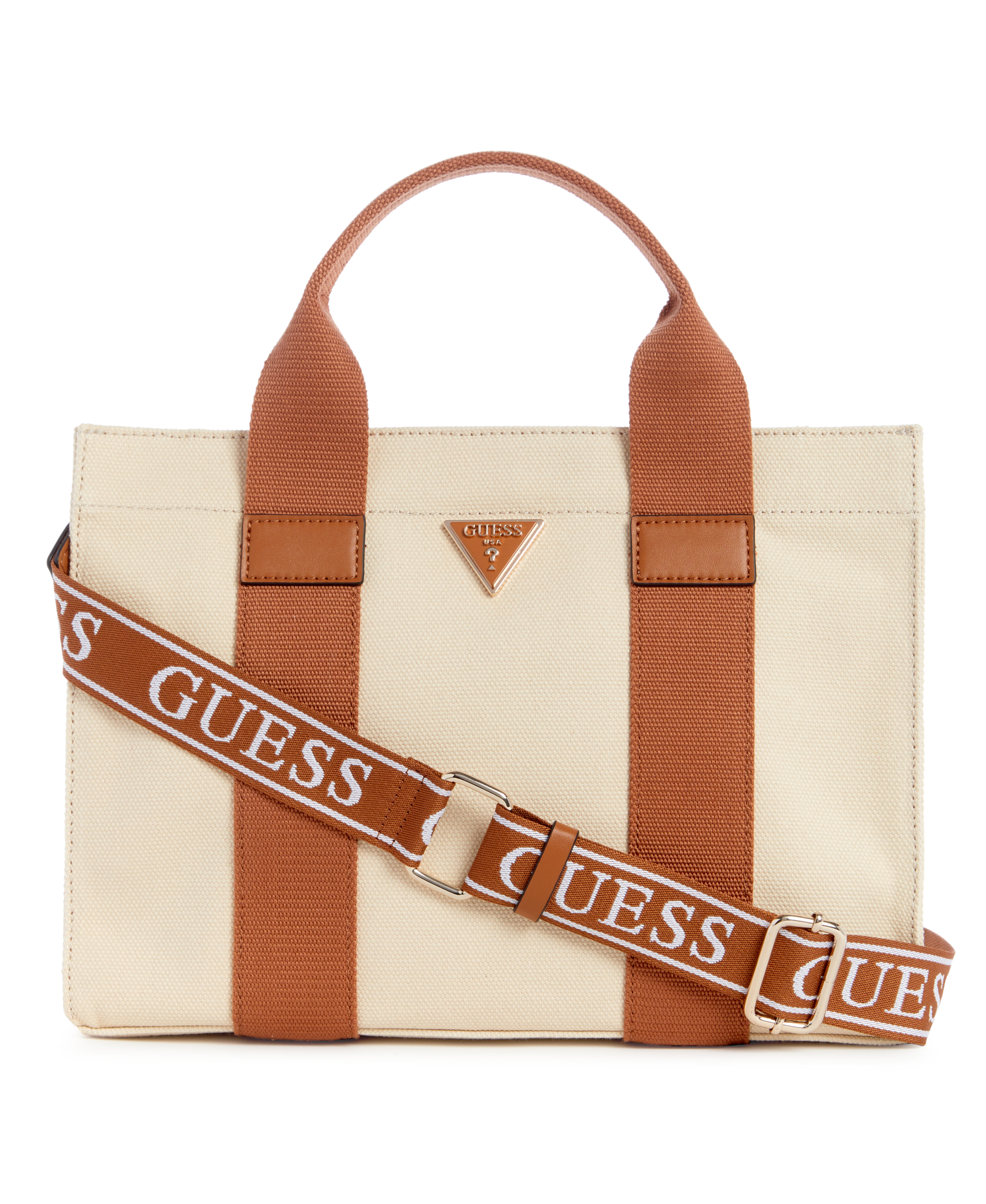 Shop GUESS Online CANVAS II SMALL TOTE