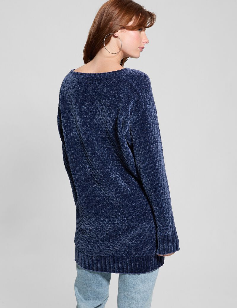Chenille relaxed fit sweater