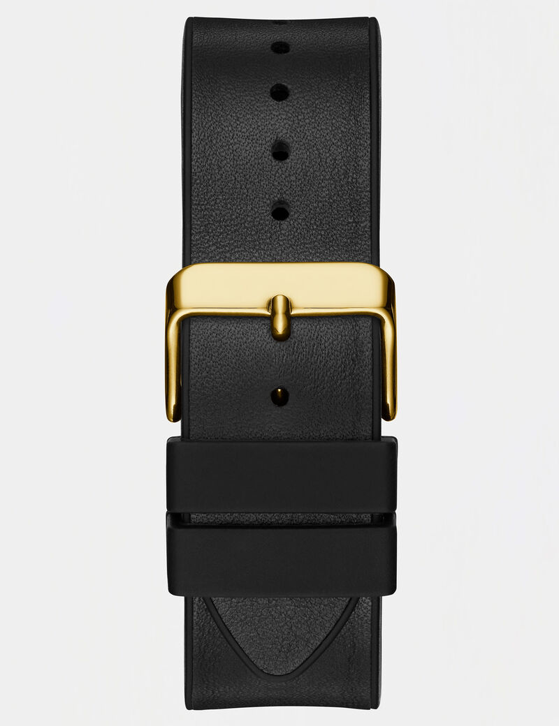 Multi-function genuine leather watch