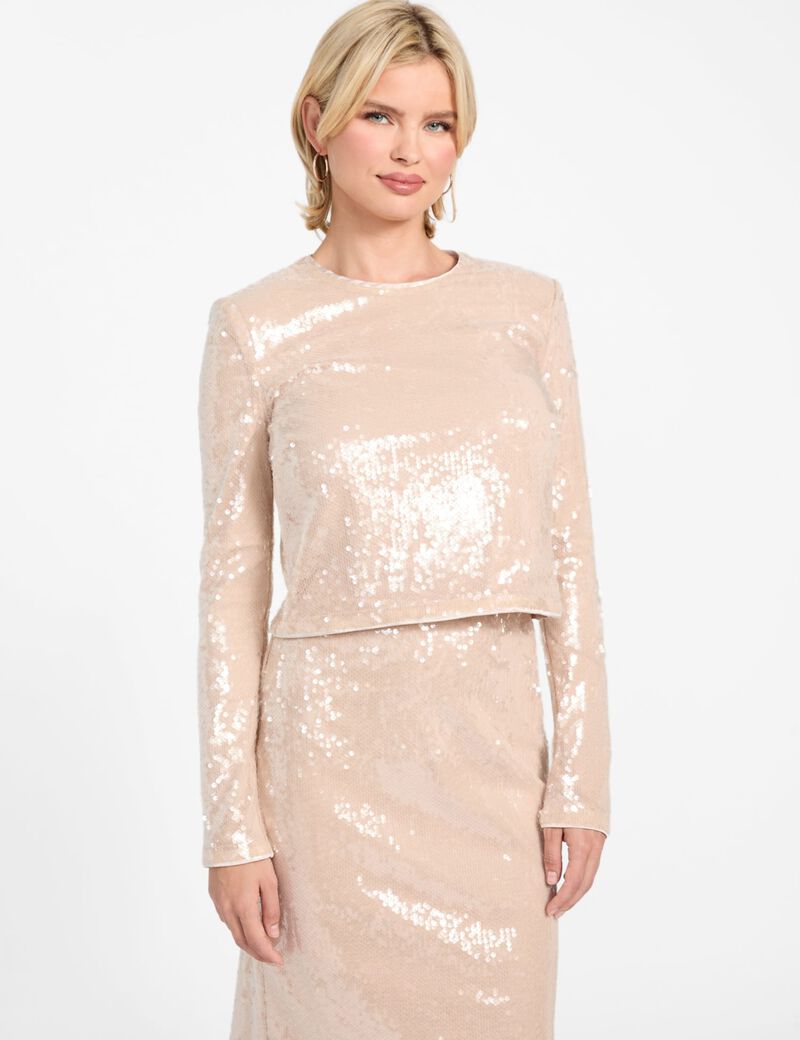 جيس sequins top