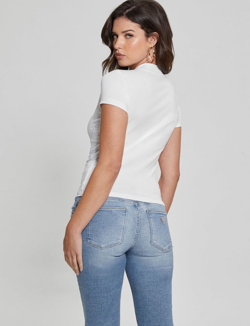 guess 4g logo t shirt