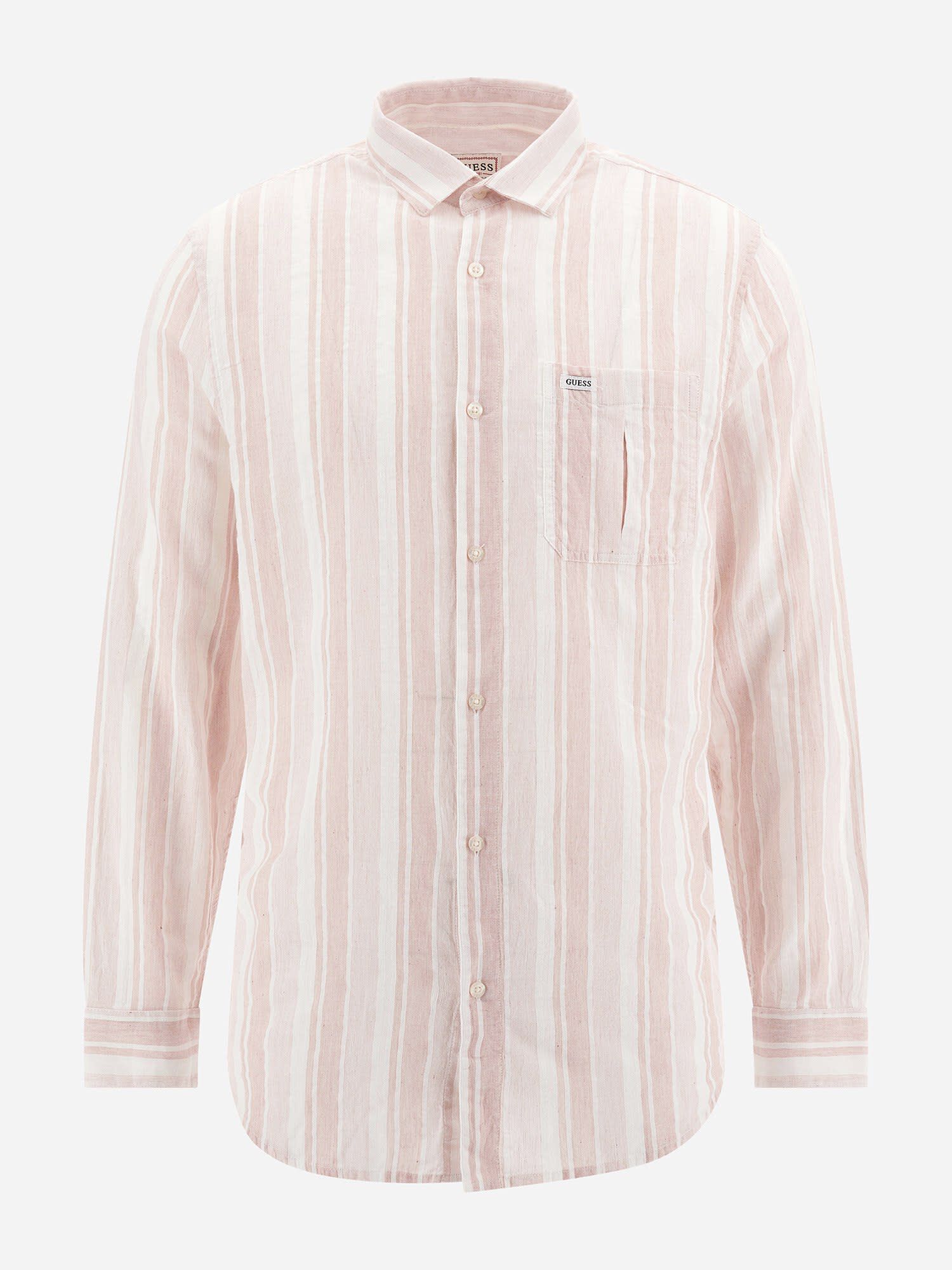 Shop GUESS Online All over striped shirt