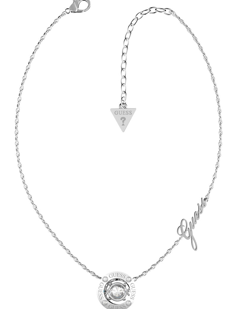 15-17'' Solitaire Charm 14Mm Rh