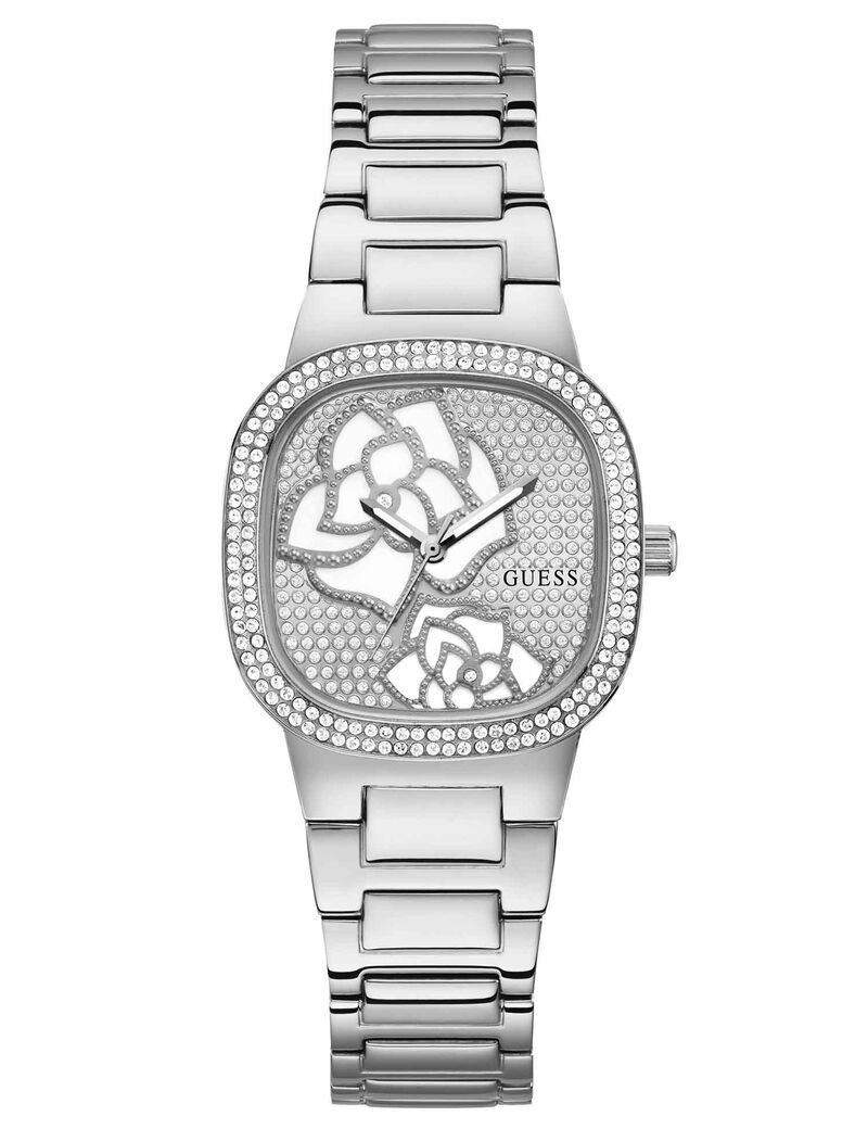 Silver Tone Analog Watch