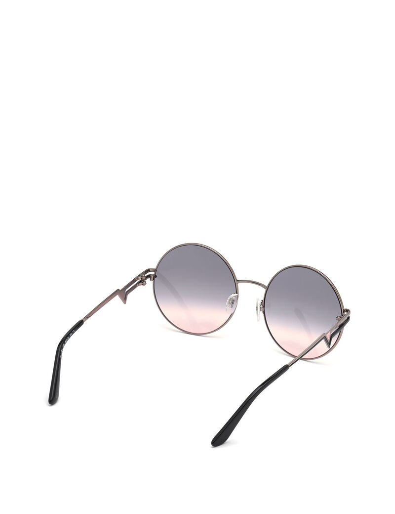 نظارة شمسية بعدسات دائرية