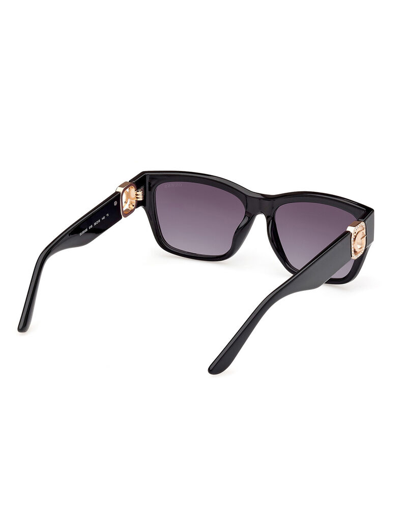 Rectangular Full Rim Sunglasses