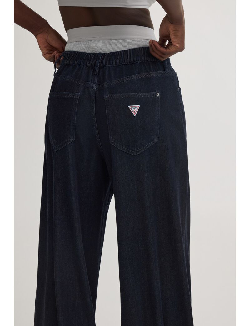 جيس wide loose jeans