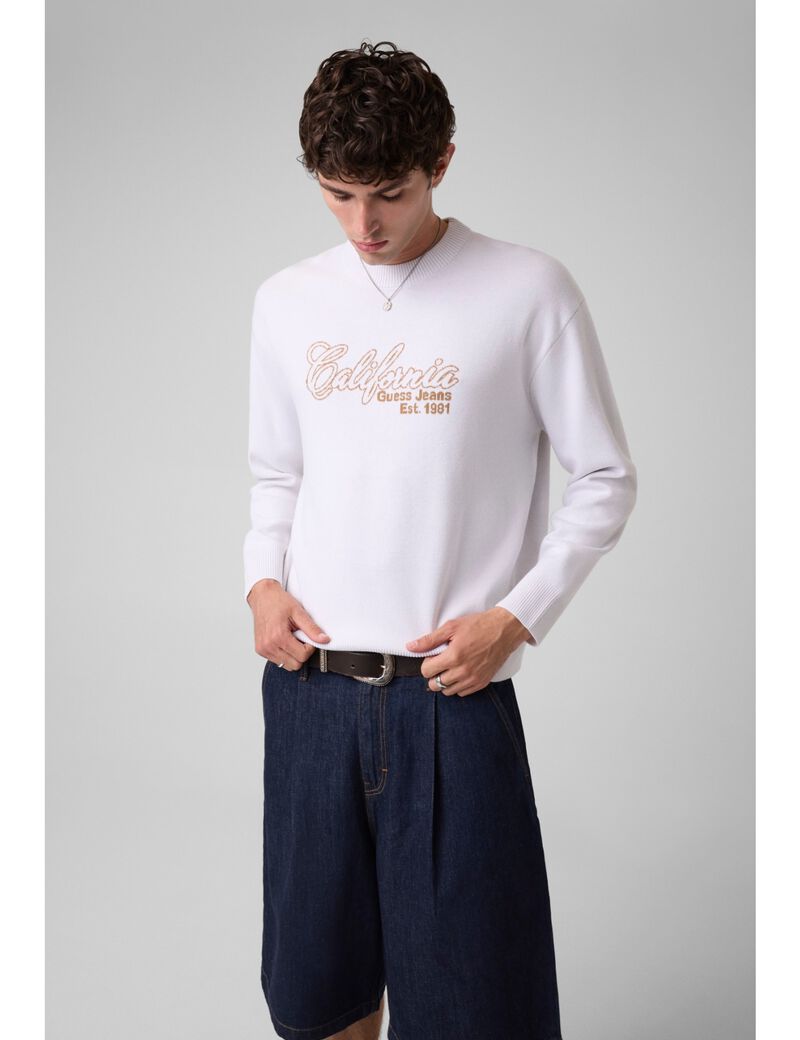 جيس jacquard sweater