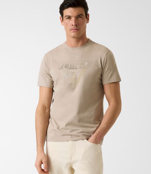 جيس triangle logo t shirt
