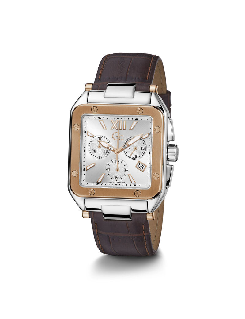 ساعة جي سي مربعة متعددة الوظائف