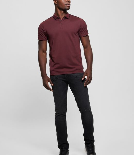 Logo bands polo shirt