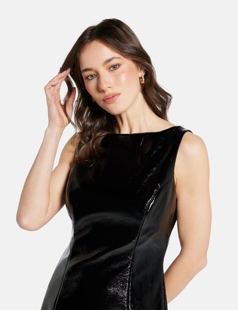 Laurie Vinyl Mini Dress