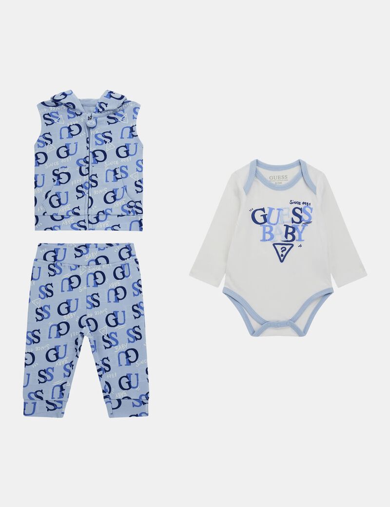Vest, body and pant set