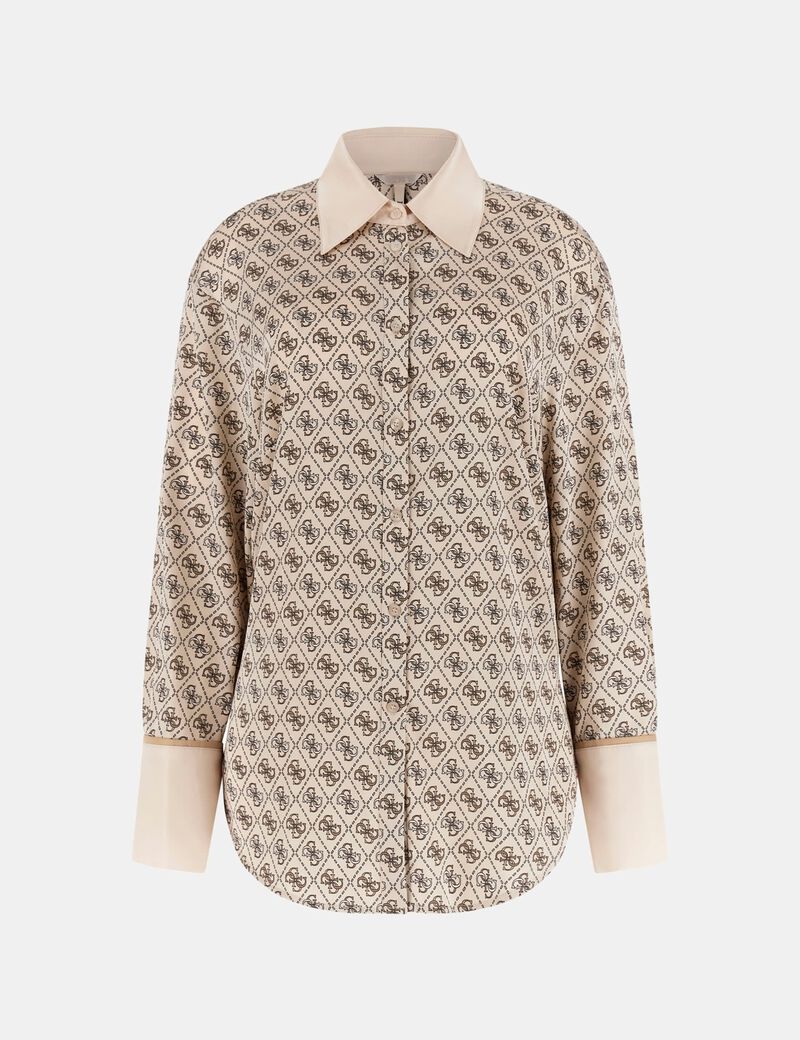 All over logo shirt