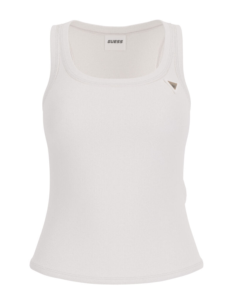 قميص بدون أكمام محبوك