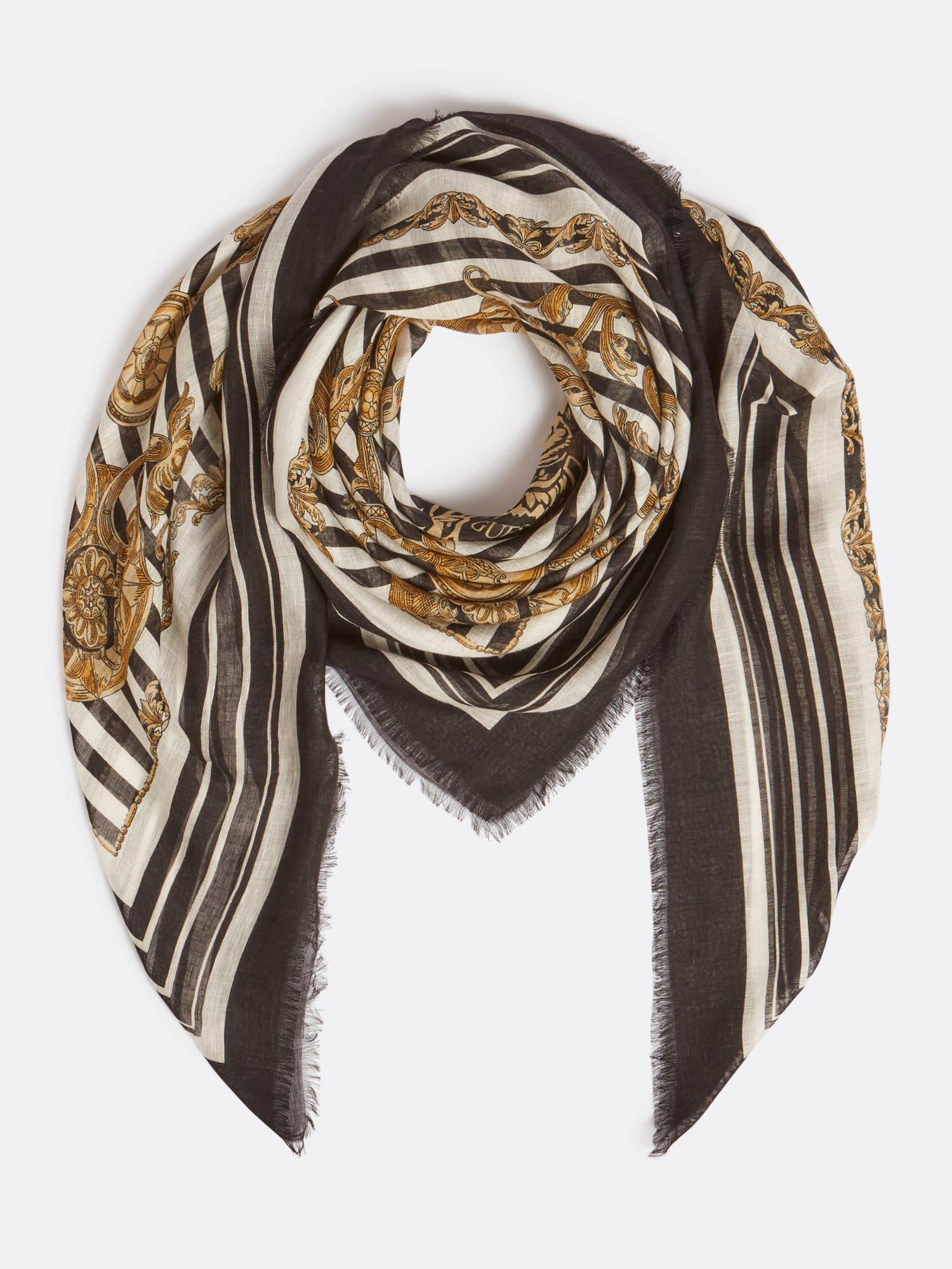 Shop GUESS Online Silk Scarf