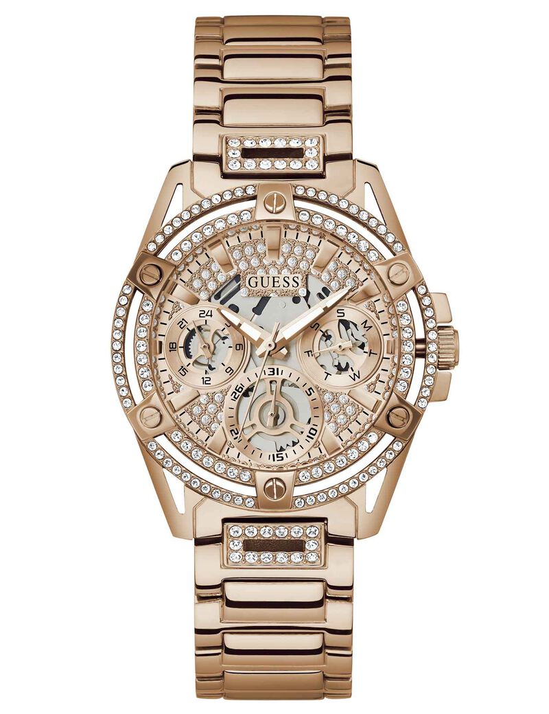 Rose-gold Rhinestone Watch