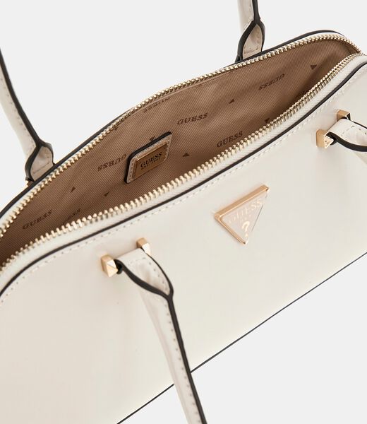Arnela patent shoulder bag