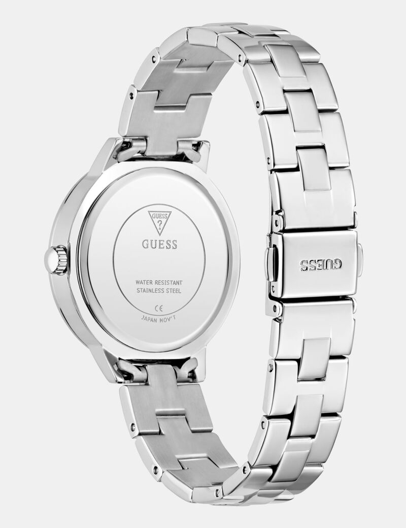 Ladies Silver Tone Analog Watch