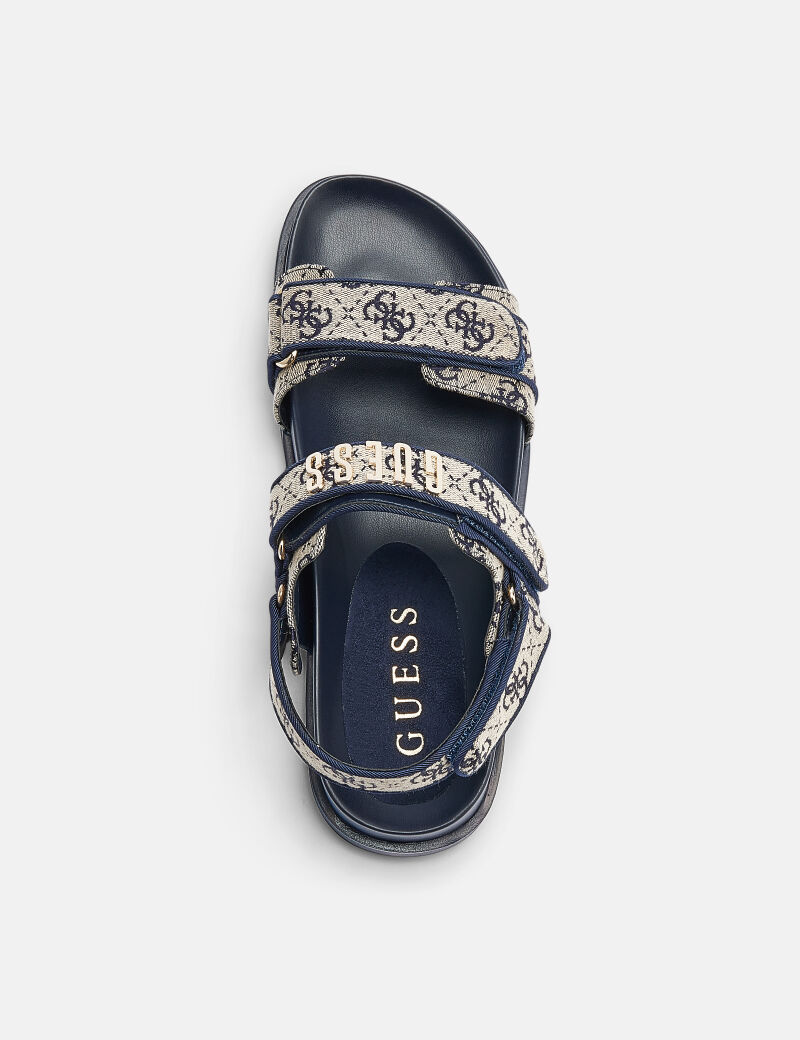 Fadison logo strap sandals