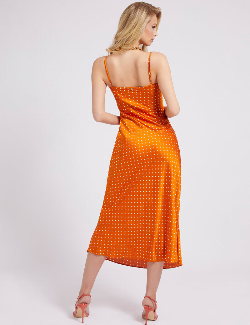 Dots Print Slip Dress