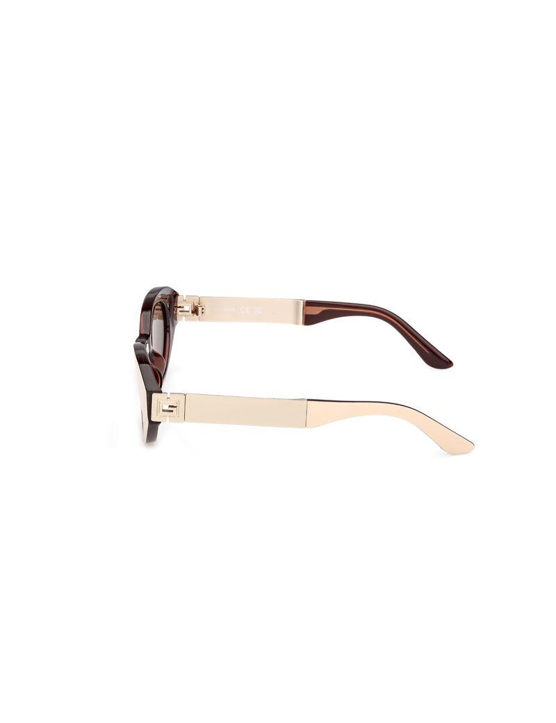 guess oval plastic sunglasses