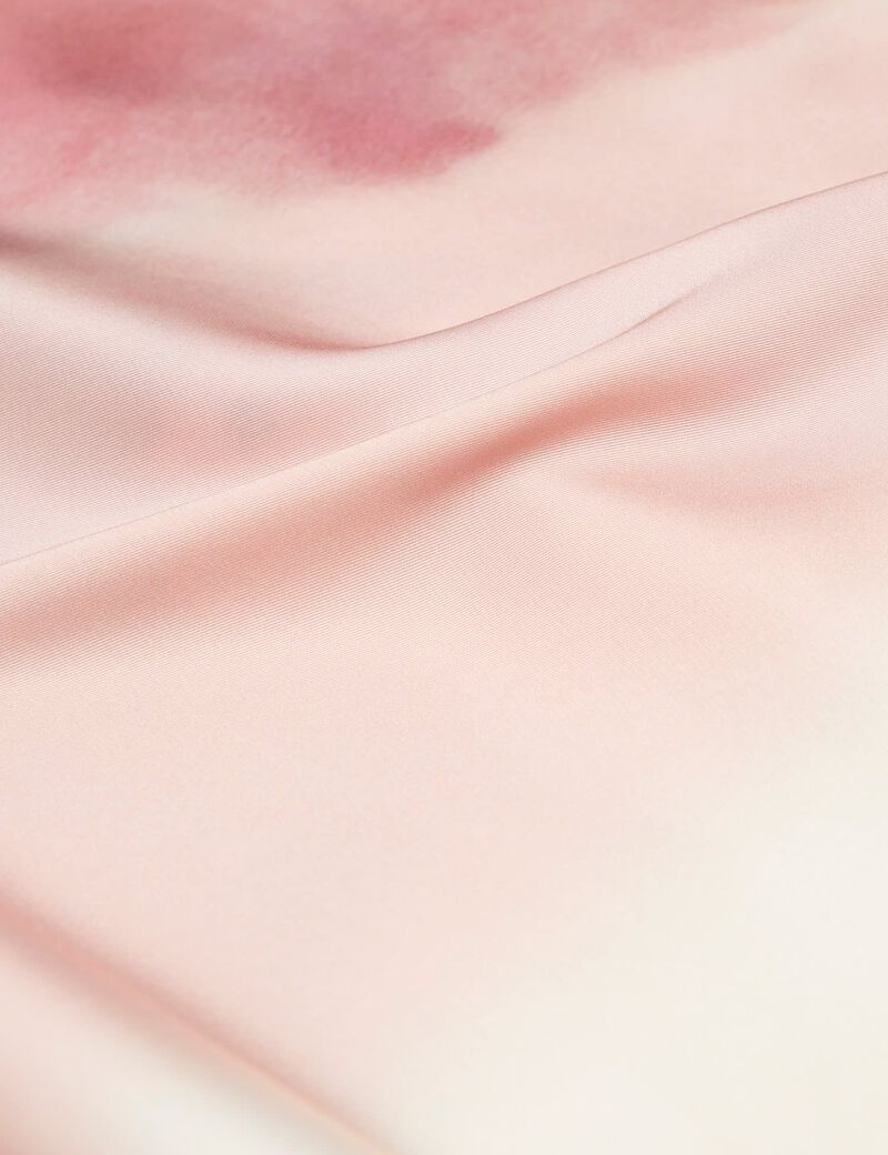 guess marciano printed twill scarf