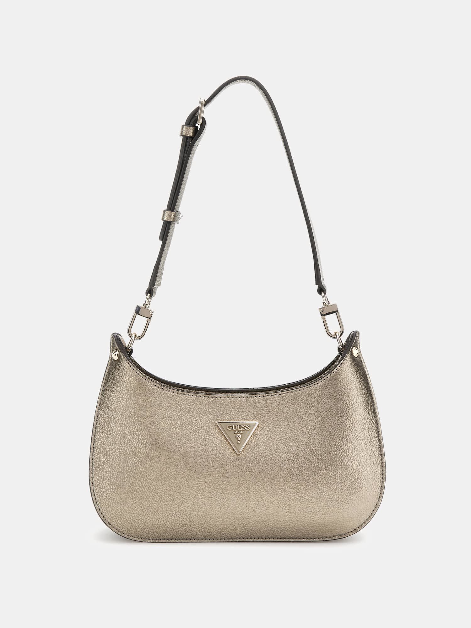 Shop GUESS Online Meridian studded shoulder bag