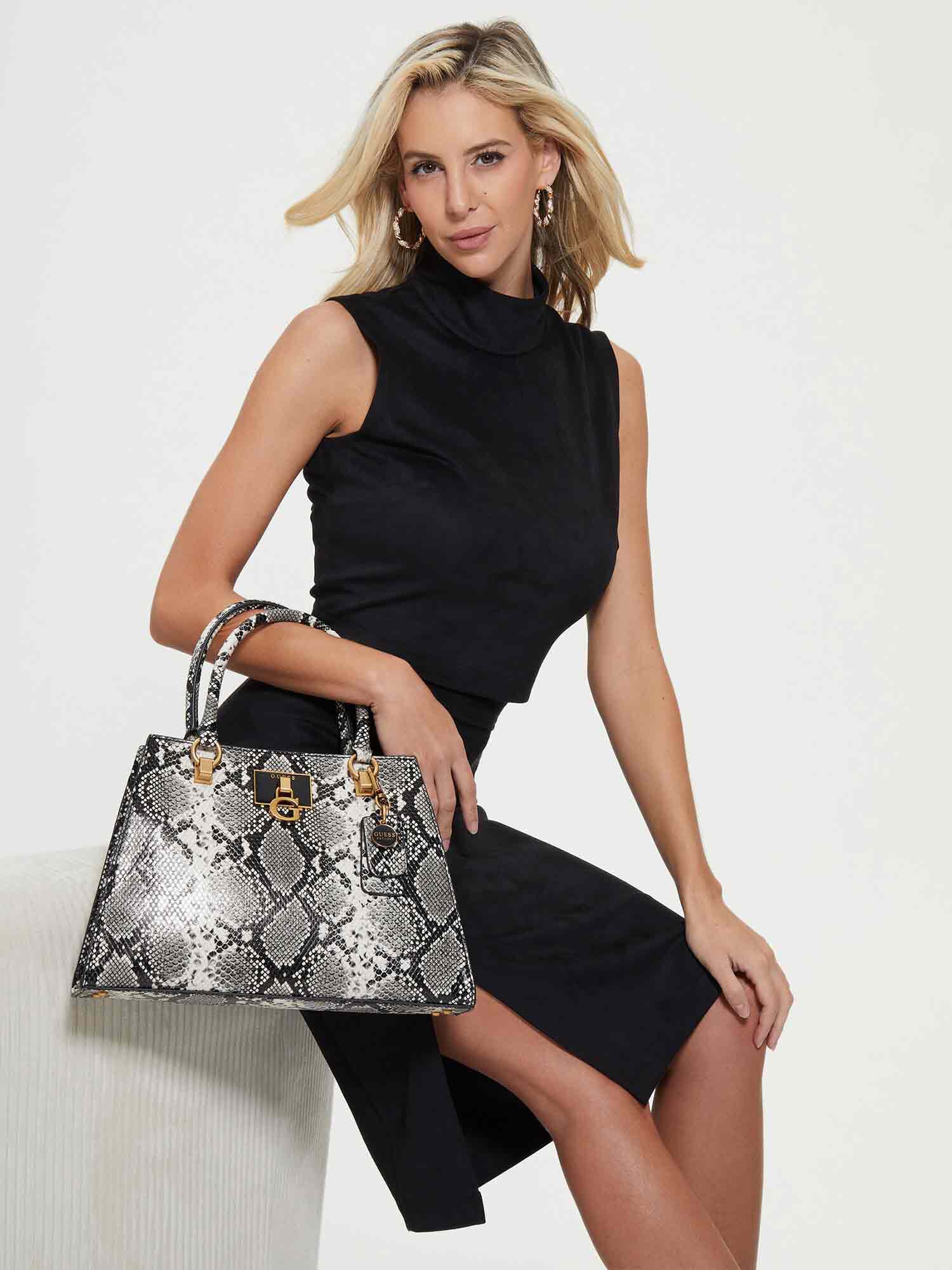 Shop GUESS Online Stephi Girlfriend Satchel