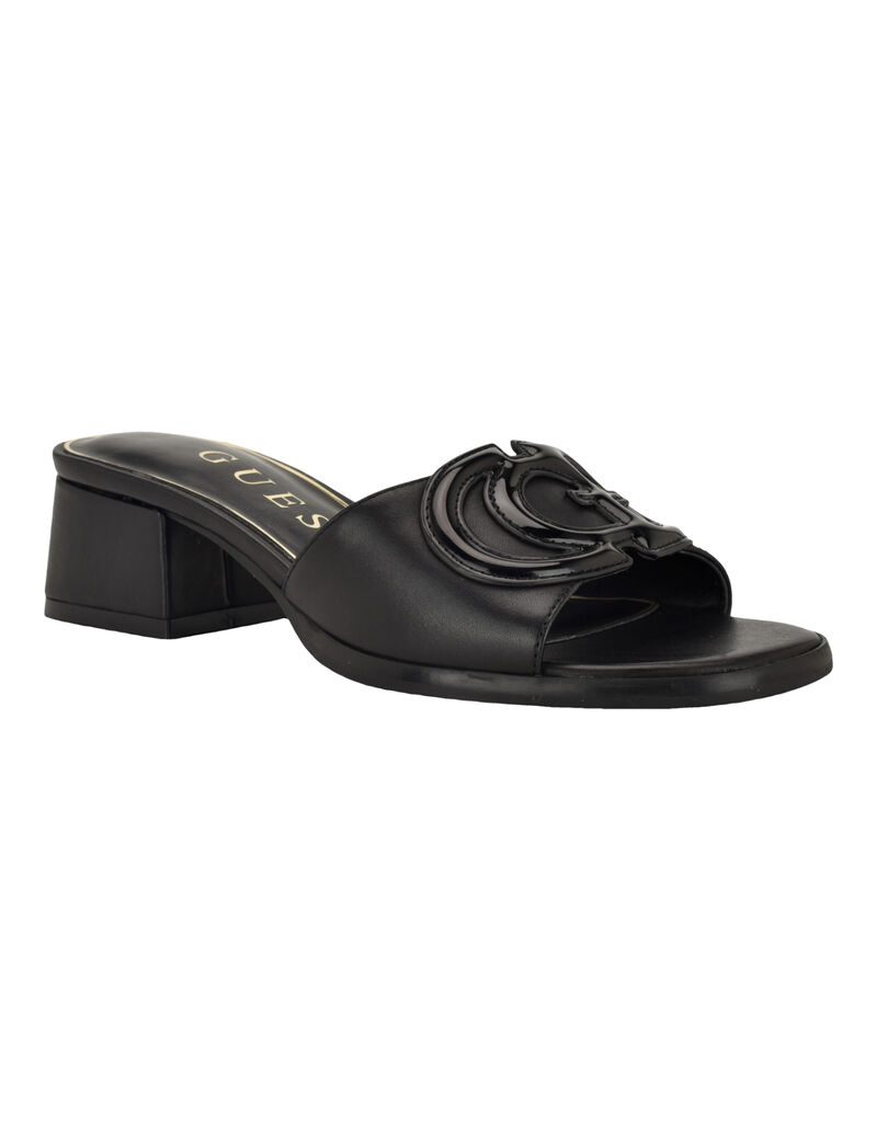 Cerrina Block Heel Slip on Mule Sandal