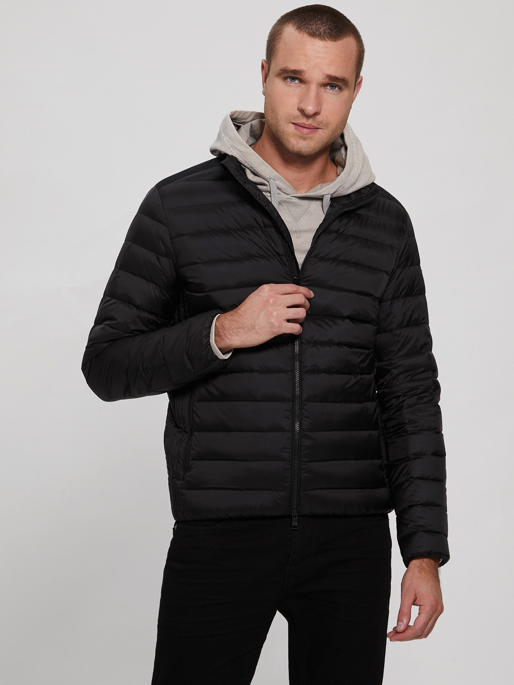 Guess packable jacket deals