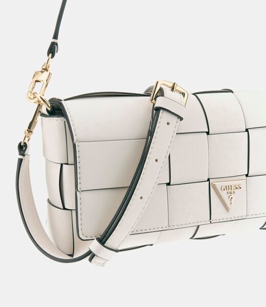 حقيبة كتف مايلي منسوجة