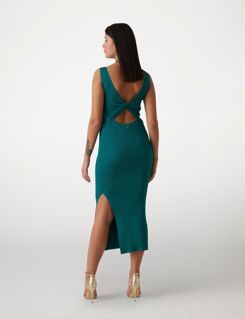 Bodycon long sweater dress