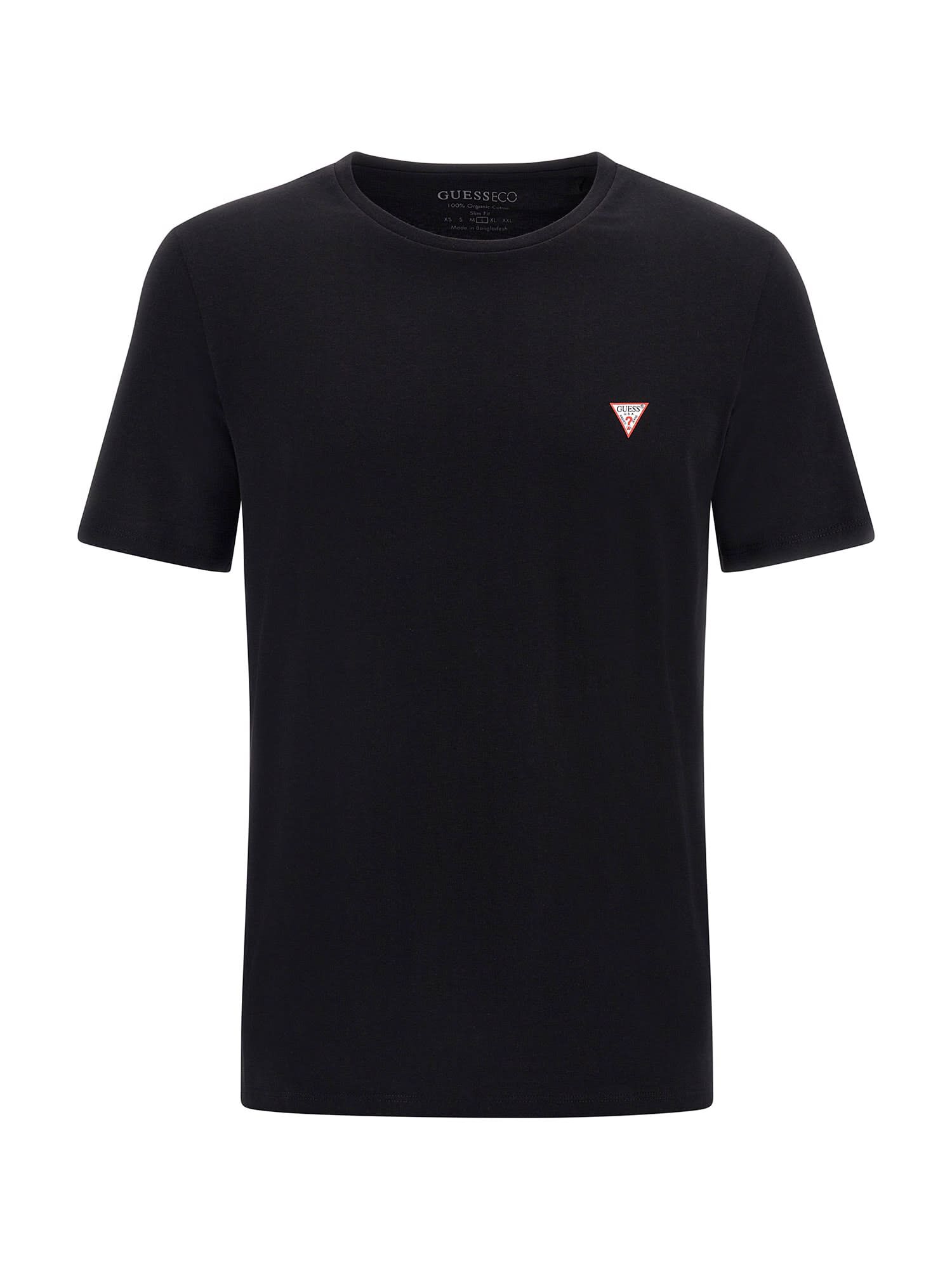 Shop GUESS Online Small triangle logo t shirt