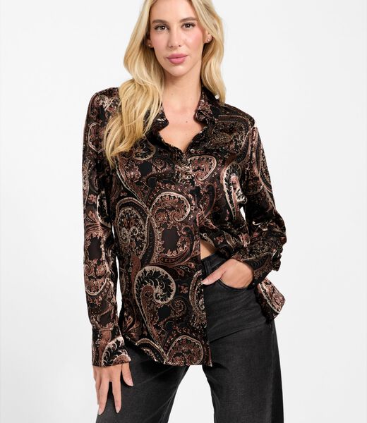 Oversized paisley shirt Oversized paisley shirt